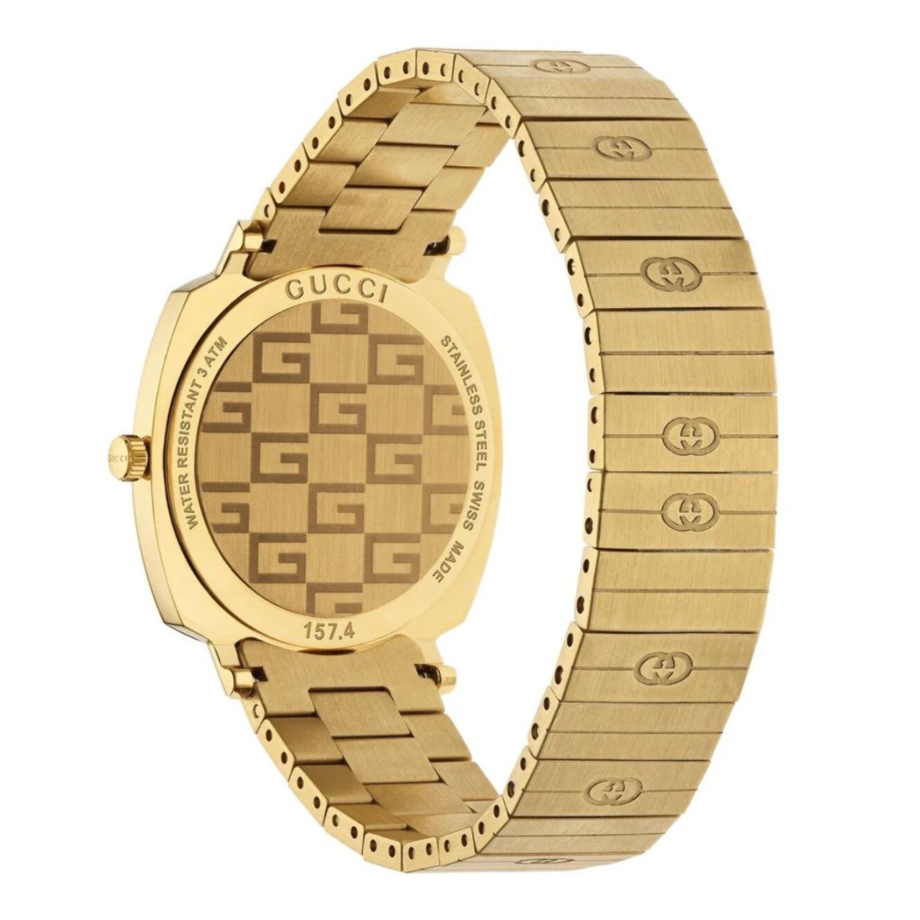 Reloj Gucci YA157403 Mujer Analogico Cuarzo con Correa de Acero inoxidable