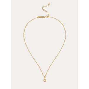 Collar You're a Star Plata Baño Oro