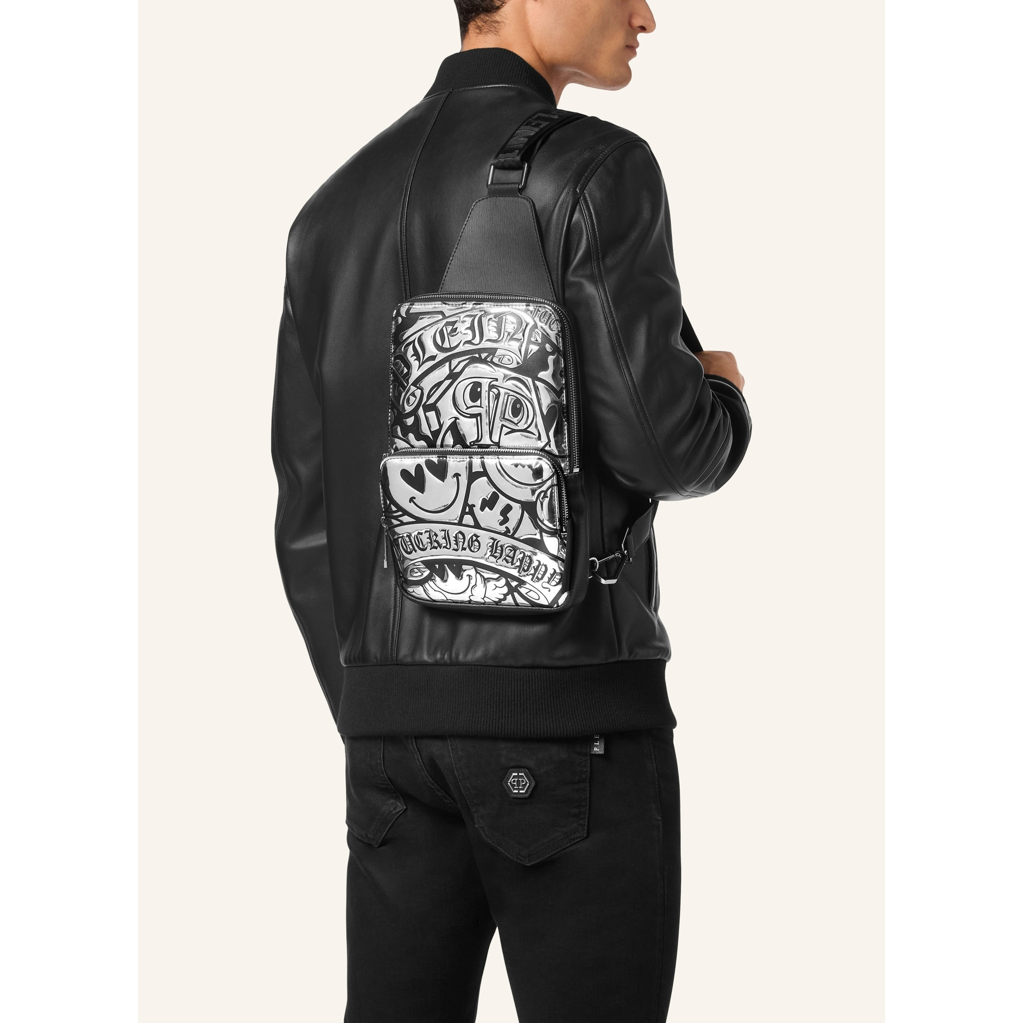 PHILIPP PLEIN Borsa a tracolla SMILE