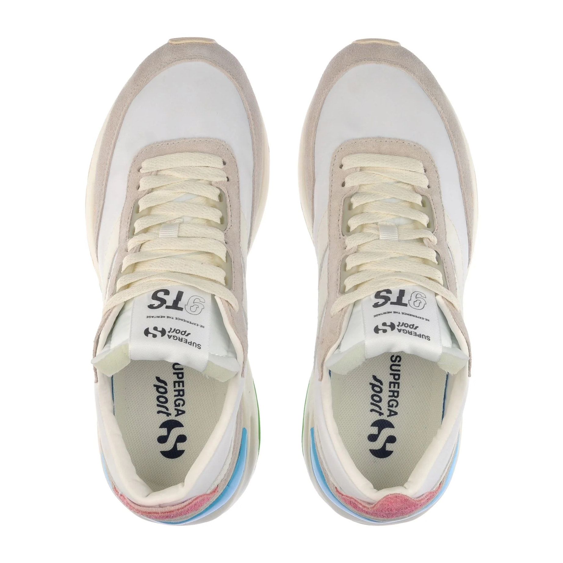 Sneakers Superga Uomo/Donna Bianco 4089 TRAINING 9TS SLIM