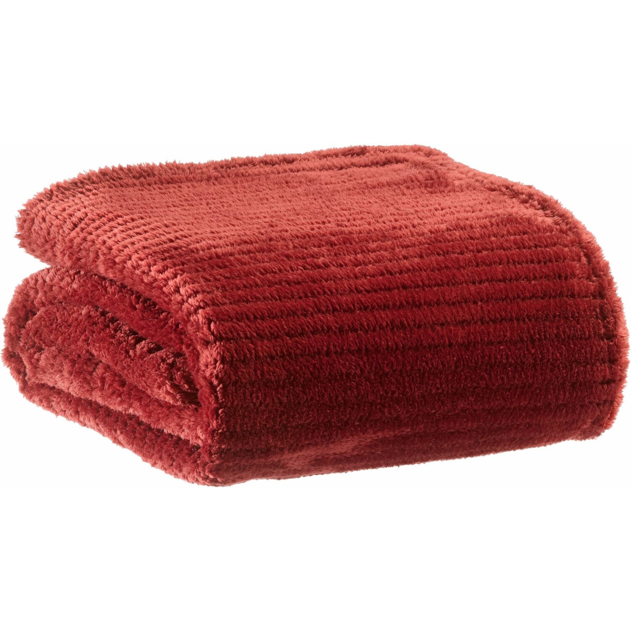 Plaid saya 100% polyester cerise