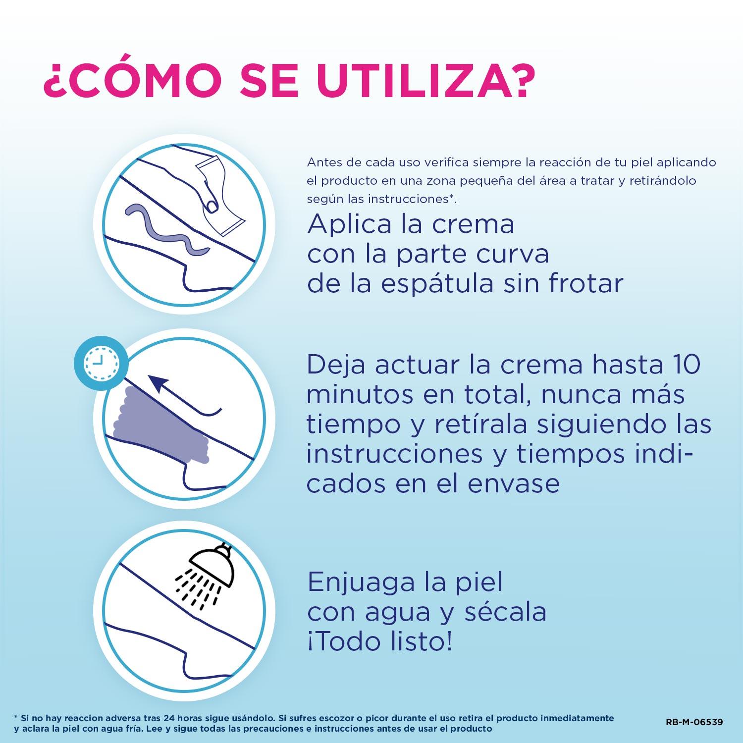 PACK DE 2 CREMA DEPILATORIA CORPORAL PARA MUJER PIEL SENSIBLE DOSIFICADOR- 2X400 ML