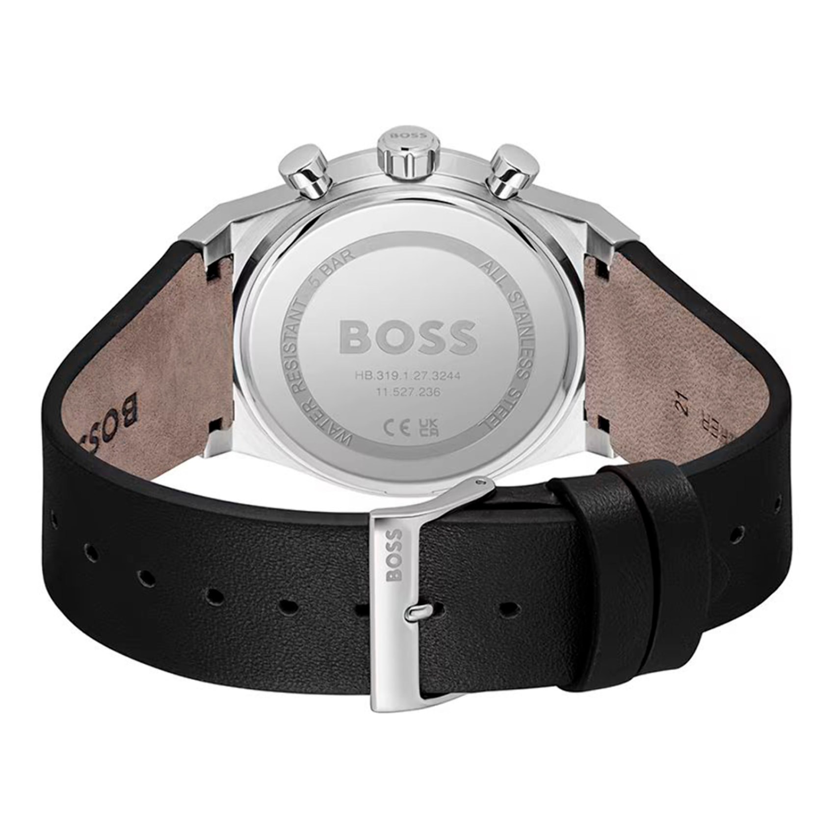 Reloj Boss 1514218 Hombre Analogico Cuarzo con Correa de Cuero