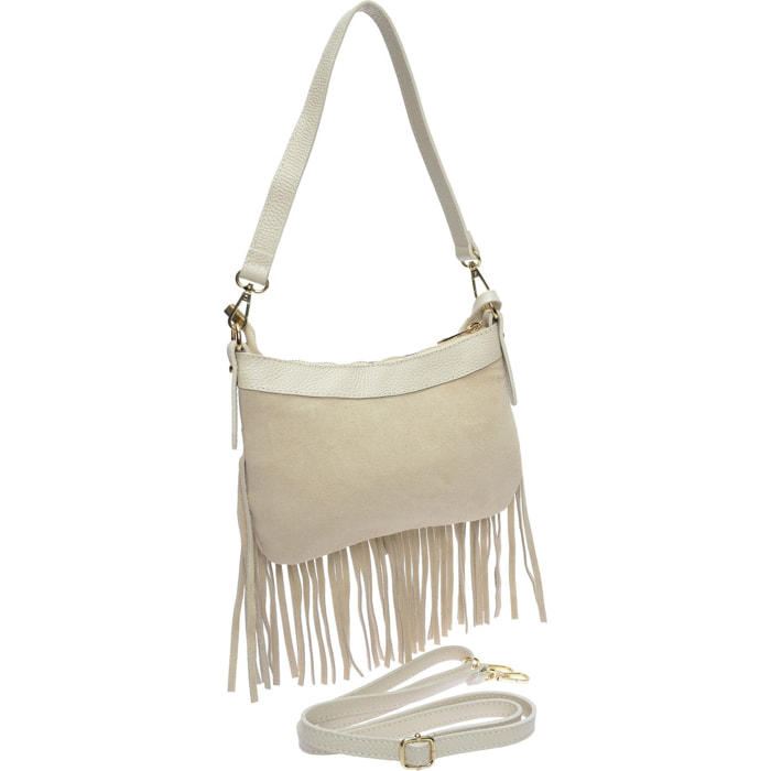 Borsa a tracolla Anna Luchini Beige