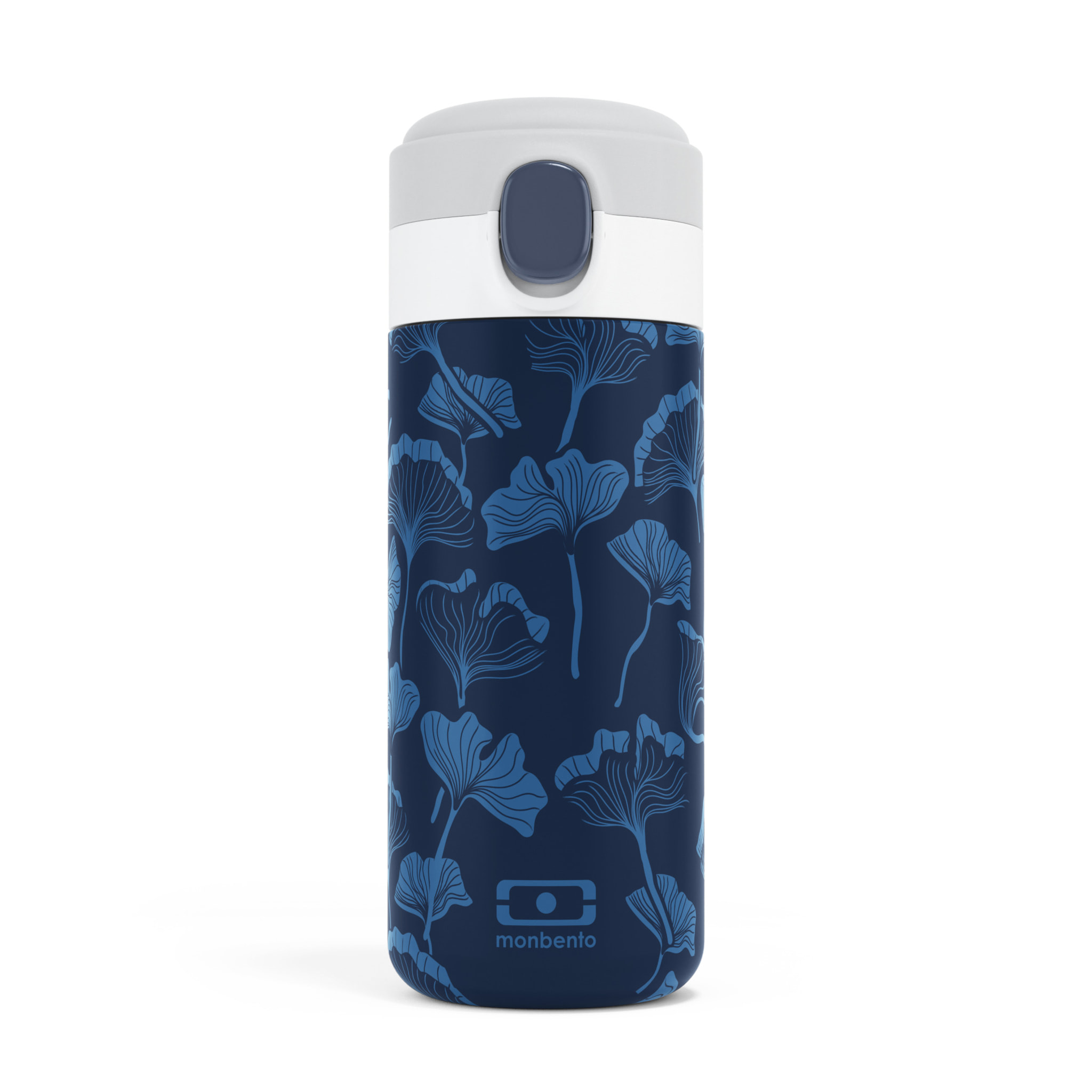 Gourde isotherme à bec verseur Pop 360ml Bleu Ginkgo