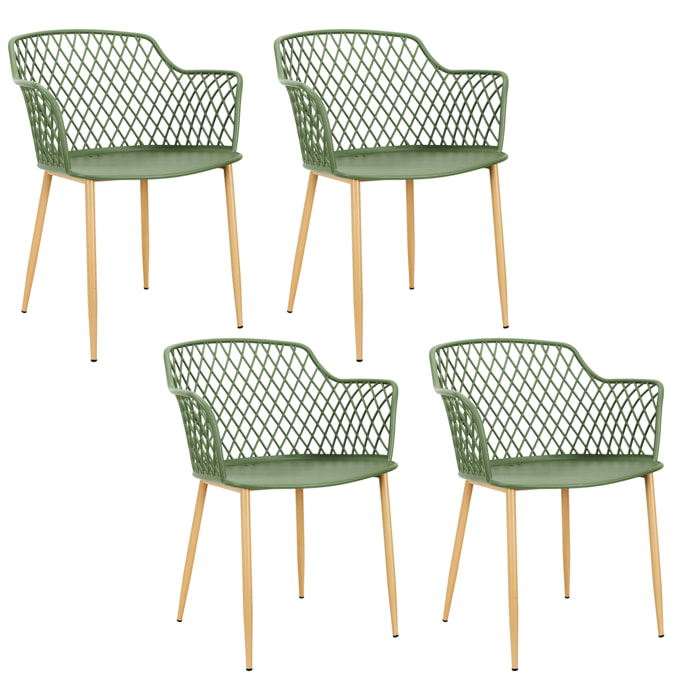 Fauteuil Exterieur Malaga Vert