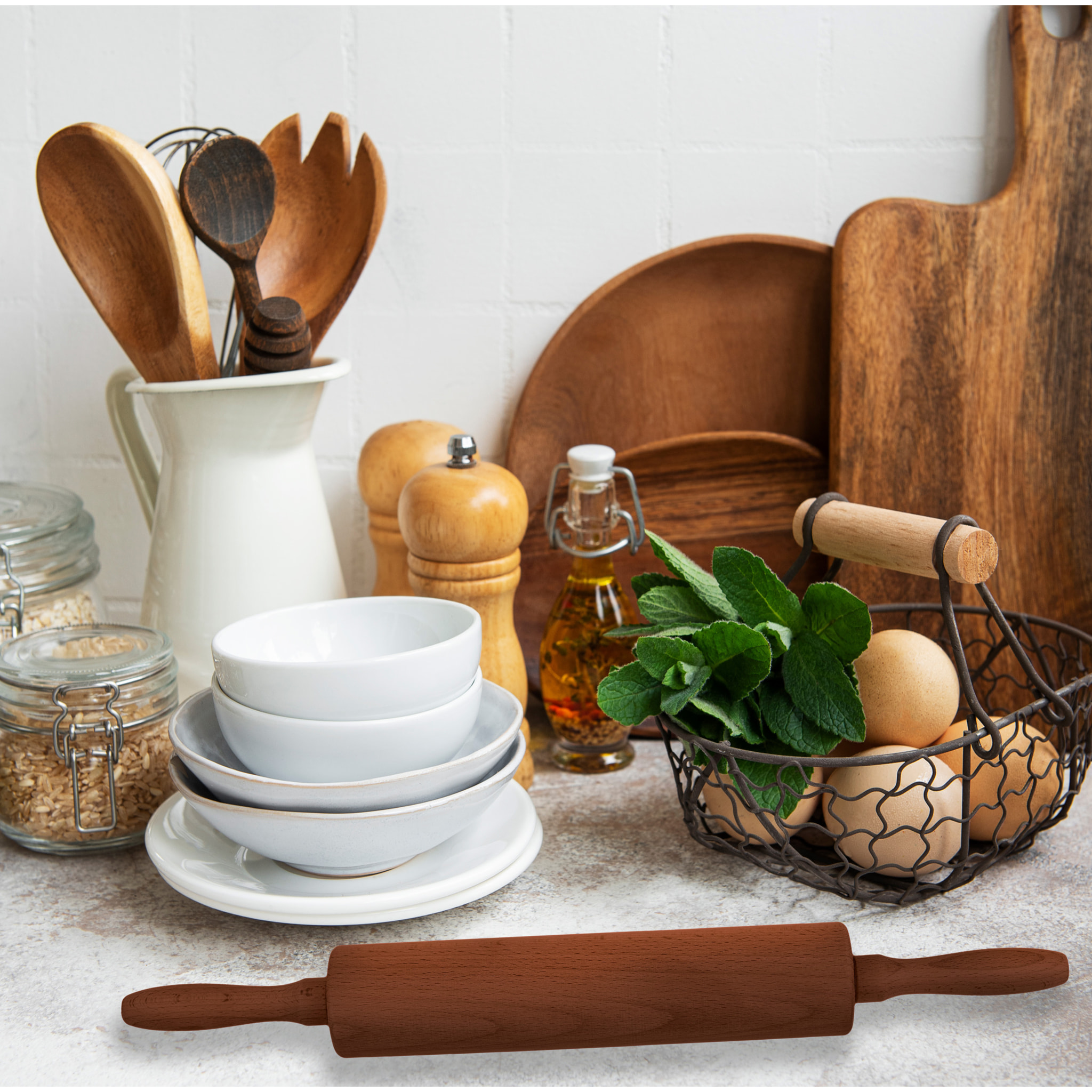 Rouleau Patissier Acacia M12