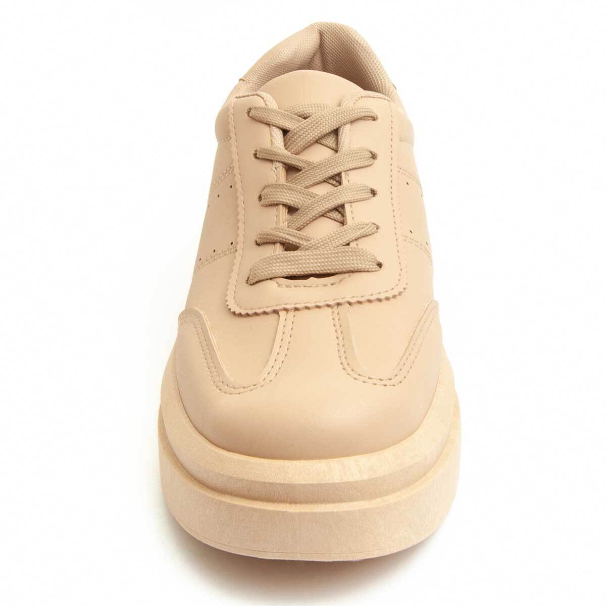 Sneakers - Beige - Altura: 3 cm