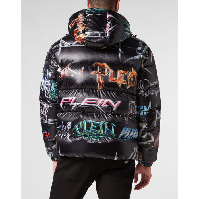 PHILIPP PLEIN Long Down Jacket