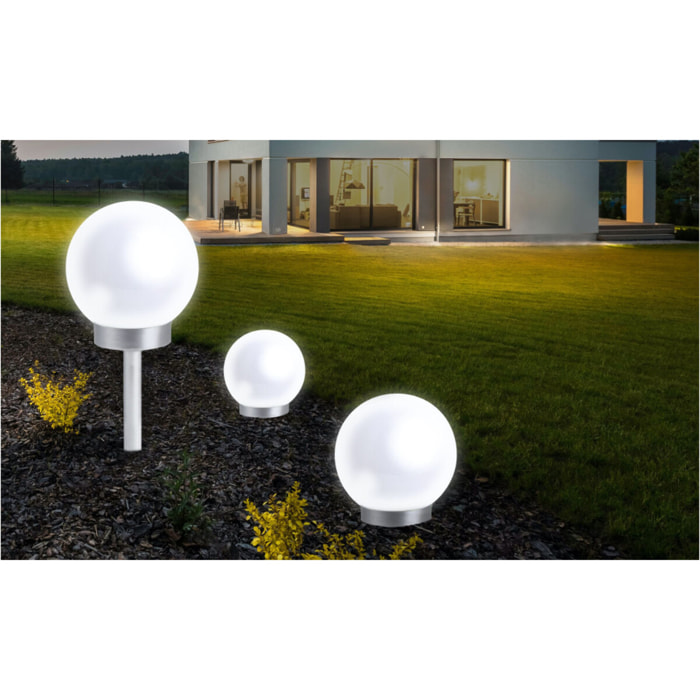 Lampe boule solaire 30cm