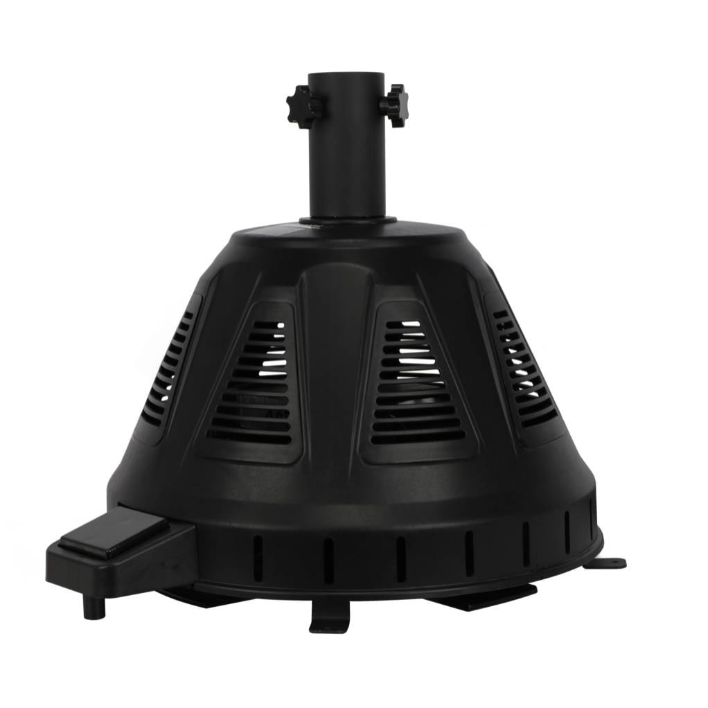 Pied chauffant de parasol "Colas" 1500W - Noir