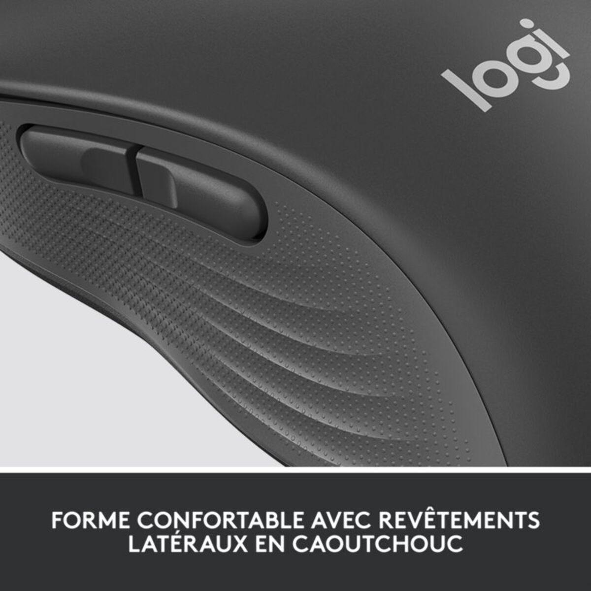 Souris sans fil LOGITECH Signature M650 L Graphite - grde taille