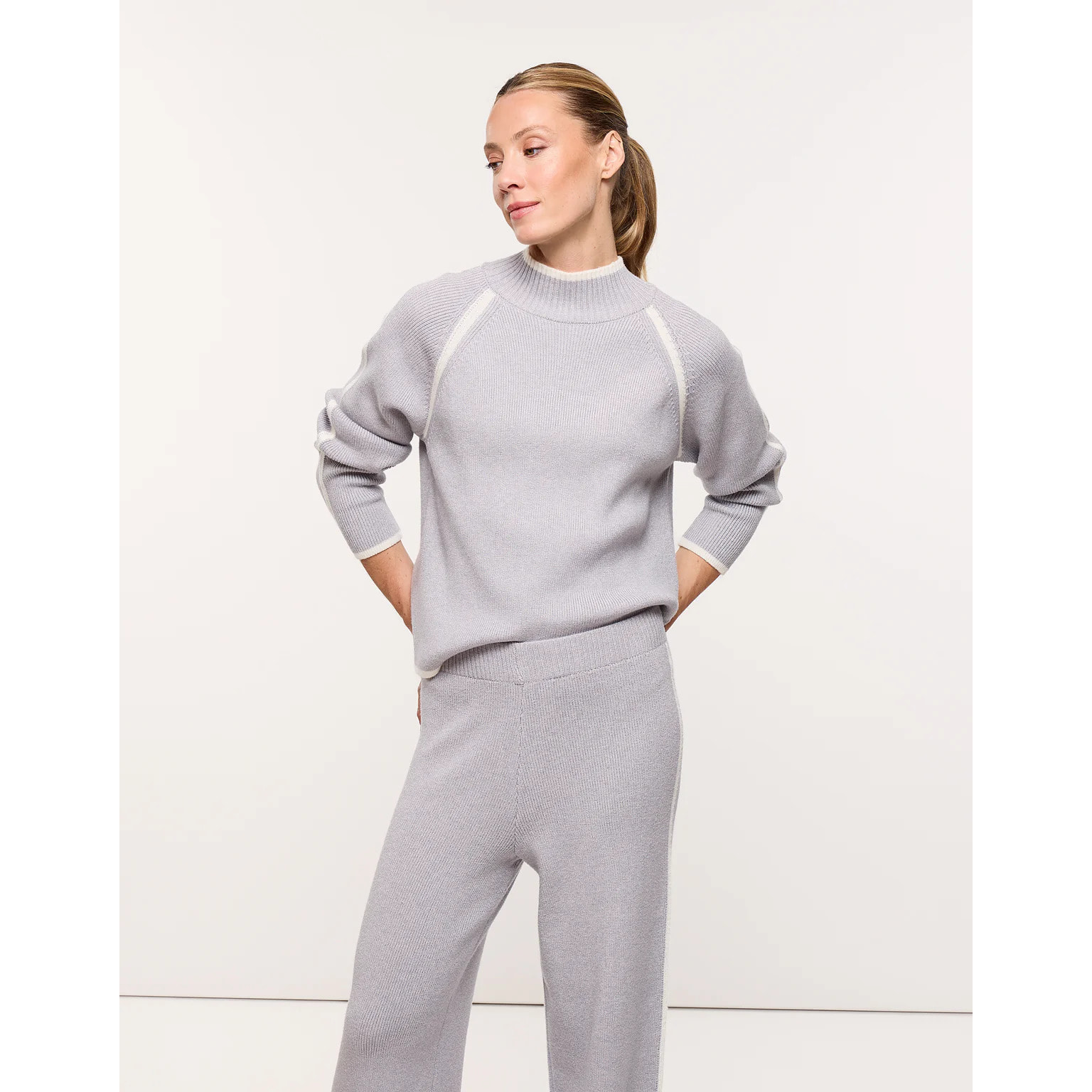 Pantalón de Punto Gris - Yami