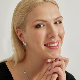 Collar Lux by Lux acabado en rodio