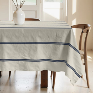 Nappe anti-taches XL Nua Beige Bleu