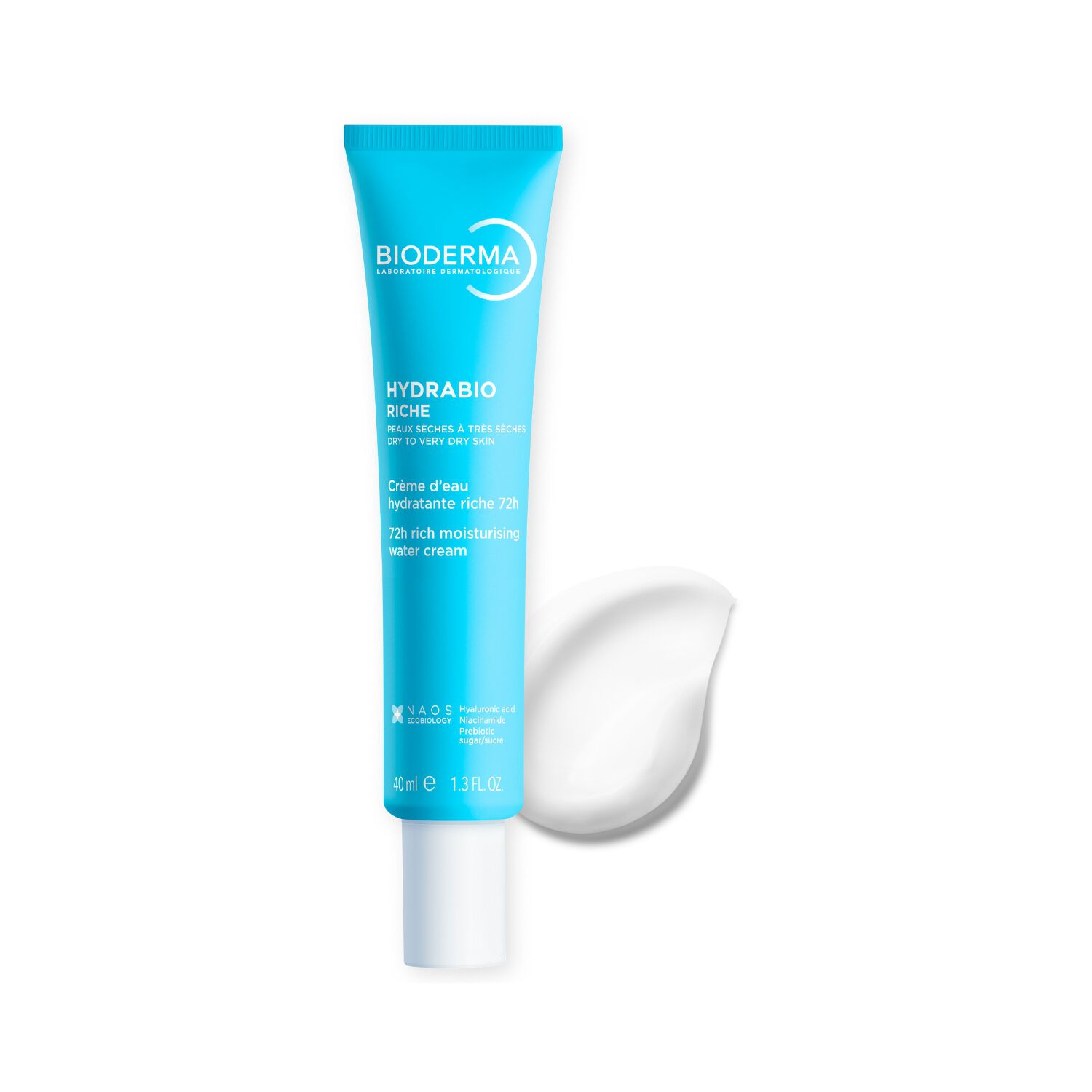 Hydrabio - Crème d'eau riche hydratante 72h 40 ml