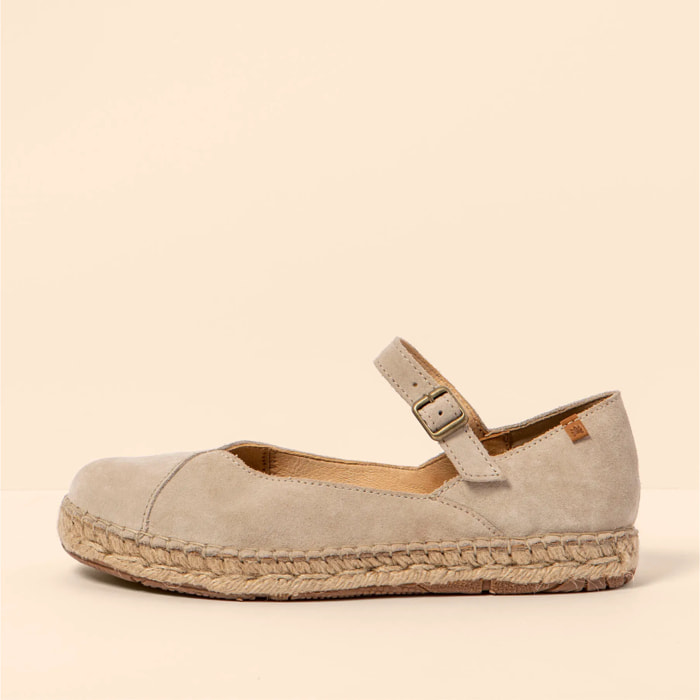 Zapatos N679 SILK SUEDE CREAM / CAMPOS color Cream