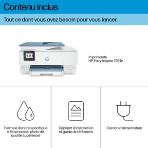Imprimante jet d'encre HP Envy Inspire 7921e éligible Instant Ink