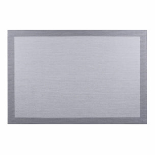 Alfombra de vinilo tejido LEBLON plata-gris