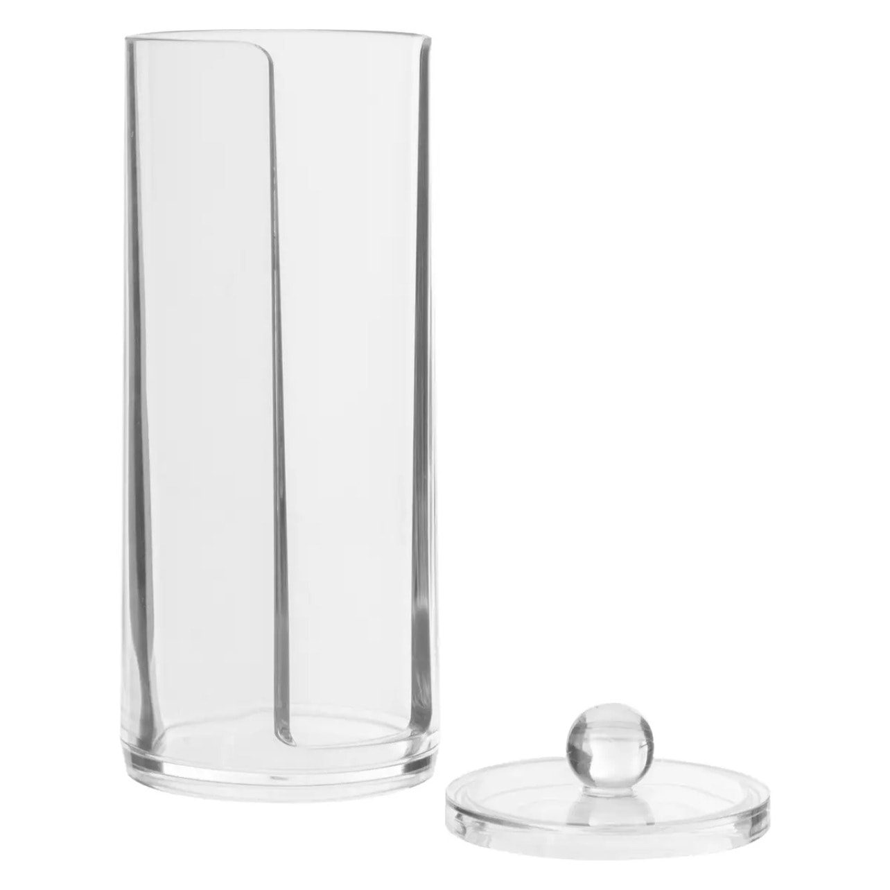 Distributeur à coton "Selena" transparent