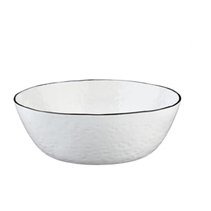 Saladier PURE Ø24cm et Ø30cm - 2 pièces - Blanc Neige