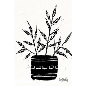 Tableau Botanique et Poterie Tableau alu Dibond