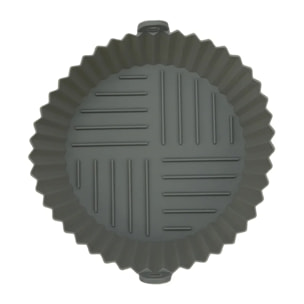 Moule en silicone air fryer rond 18 cm Fackelmann