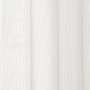 Tissu tissé maille uni - Blanc