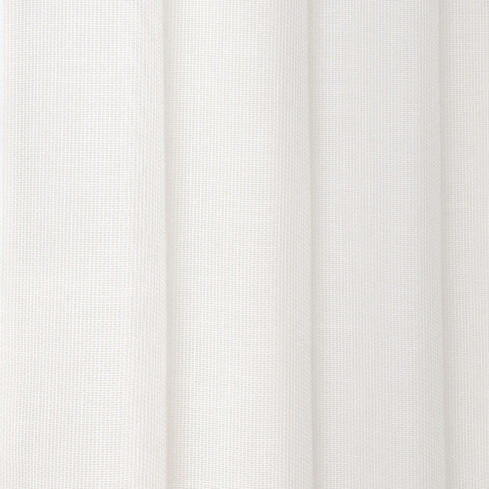 Tissu tissé maille uni - Blanc