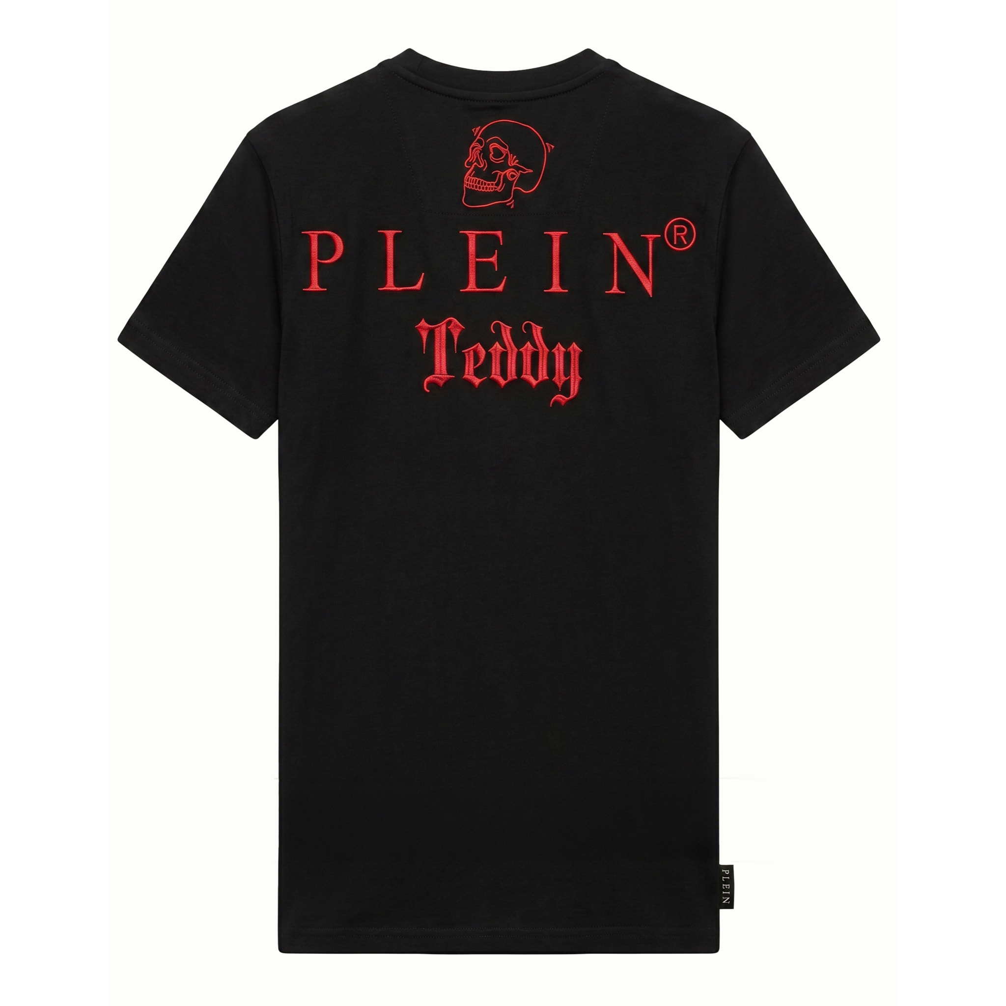 PHILIPP PLEIN Camiseta de cuello redondo y manga corta TEDDY