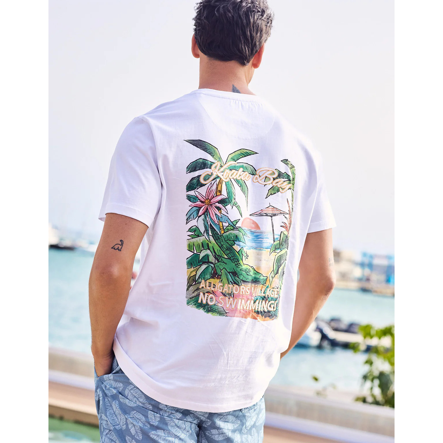 Camiseta Manga Corta Blanca - Villagator