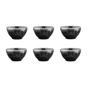Bol MOON Ø14,5cm - 6 pièces - Encre