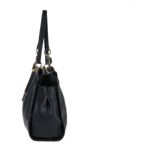 Borsa a spalla da donna Made in Italy - Modello Zelia Elite - 100% pelle - 38.0 x 26.5 x 12.0 cm