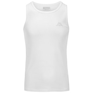T-Shirts & Top Kappa Uomo Logo Korpo Carsenac Skin Bianco