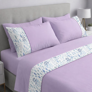 Completo letto Armonie IPERSAN Puro Cotone Corallo Glicine