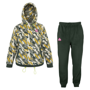 Pigiama Set Donna KAPPA Coral Caldo Invernale