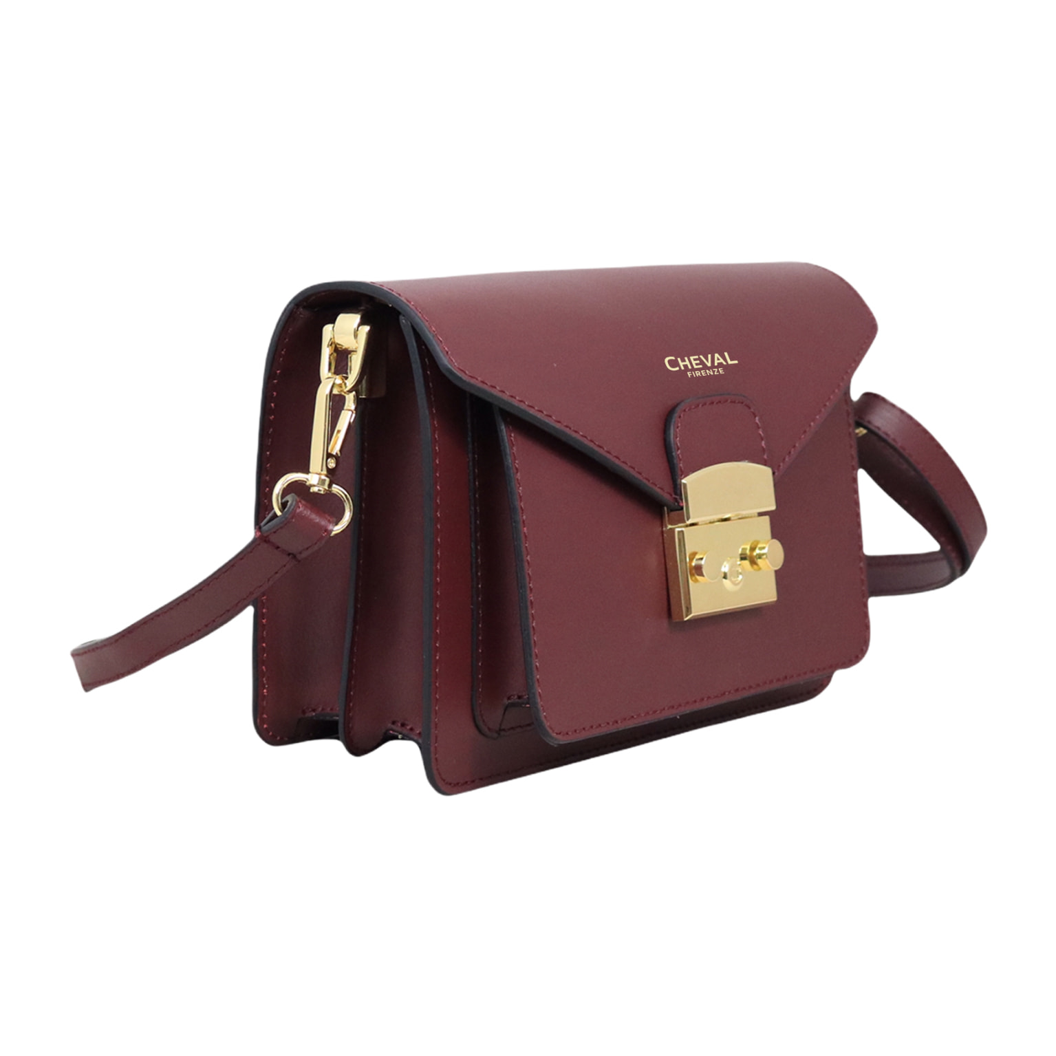 Borsa a tracolla Cheval Firenze Zaniah Bordeaux