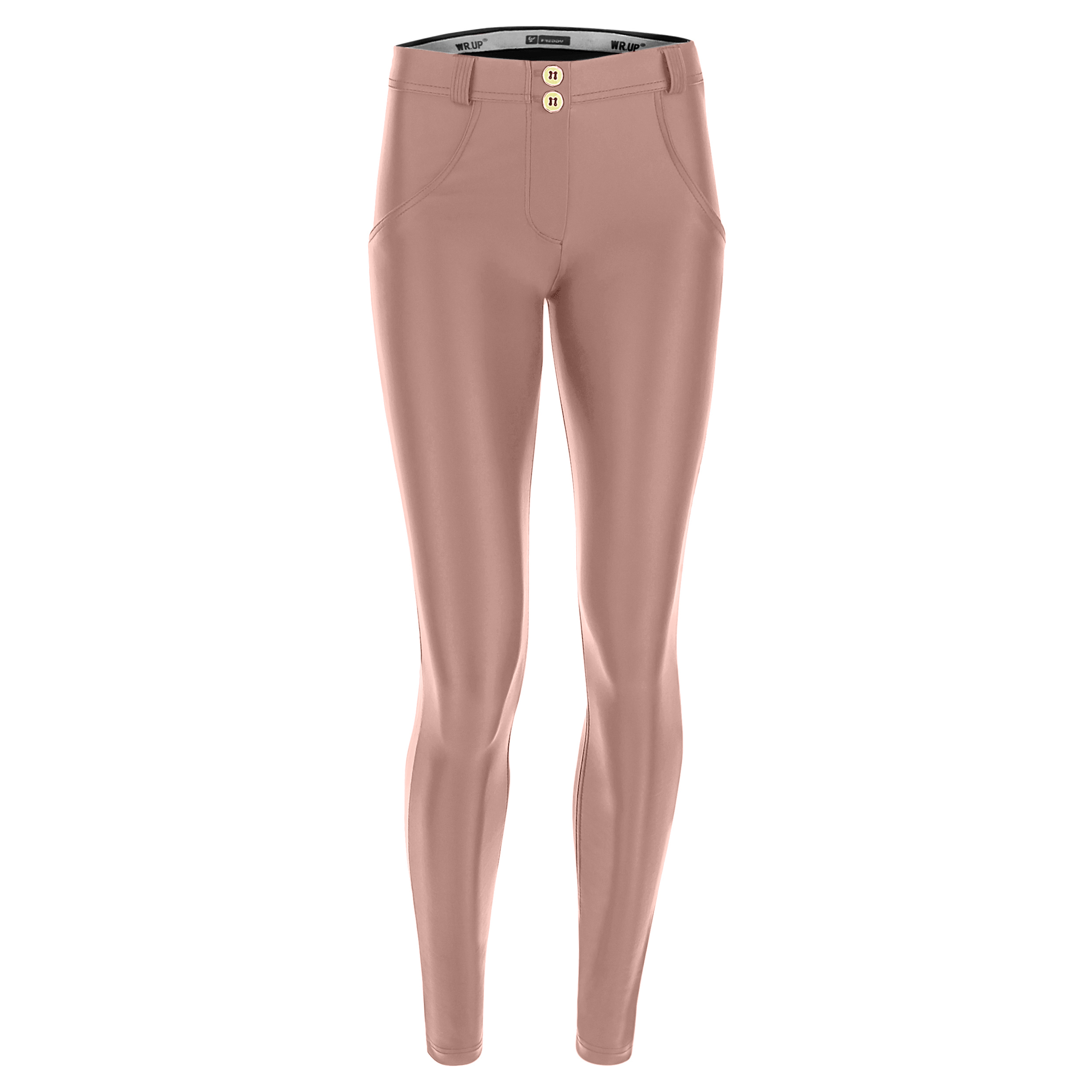 Pantaloni push up WR.UP® superskinny similpelle ecologica