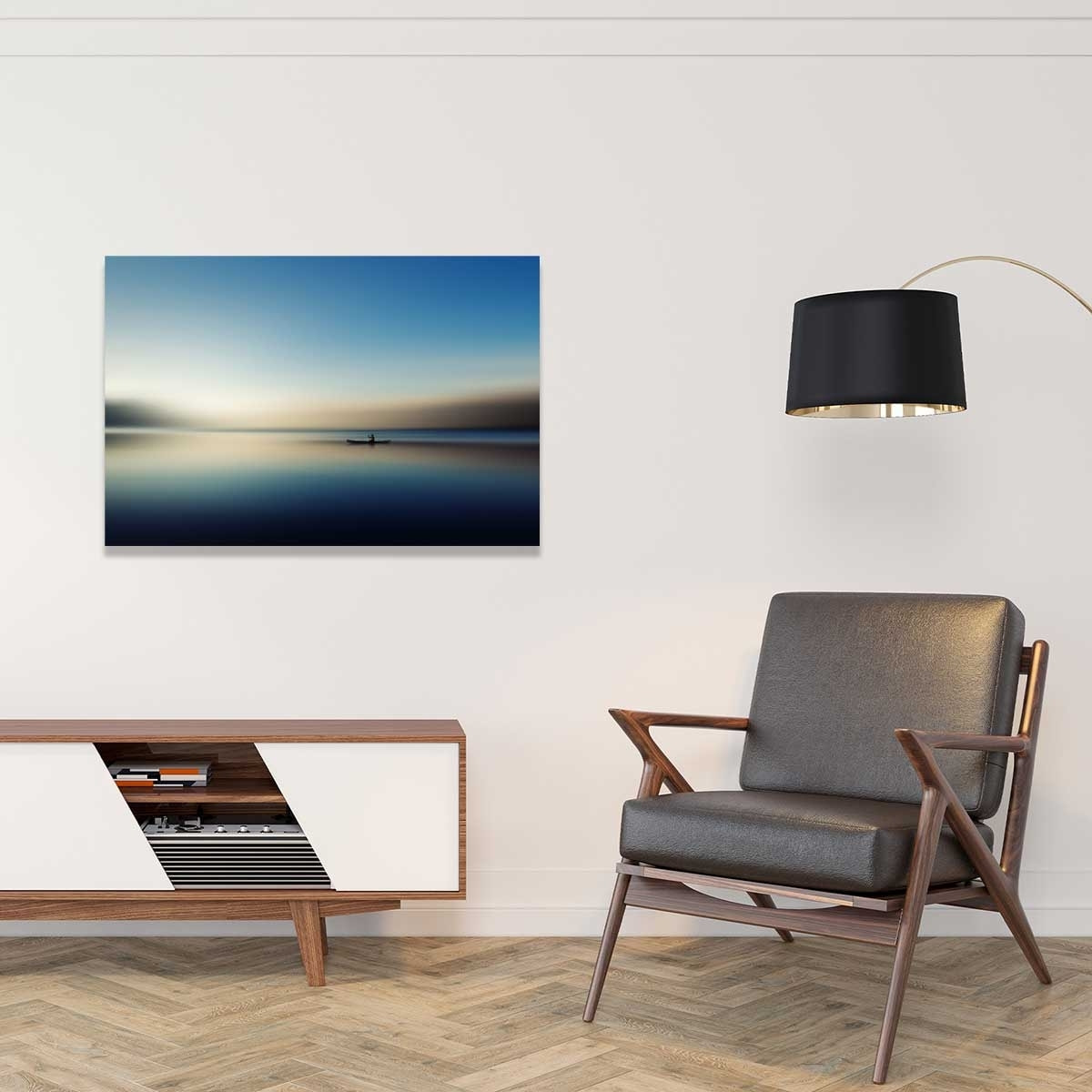 Tableau glacis boat Tableau alu Dibond