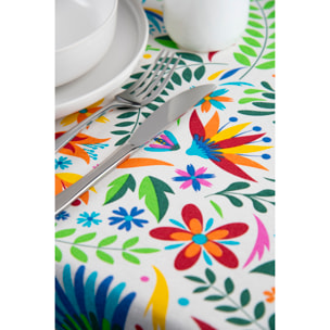 Tovaglia 140x180 Excelsa – Mexican Flowers, Cotone Multicolore