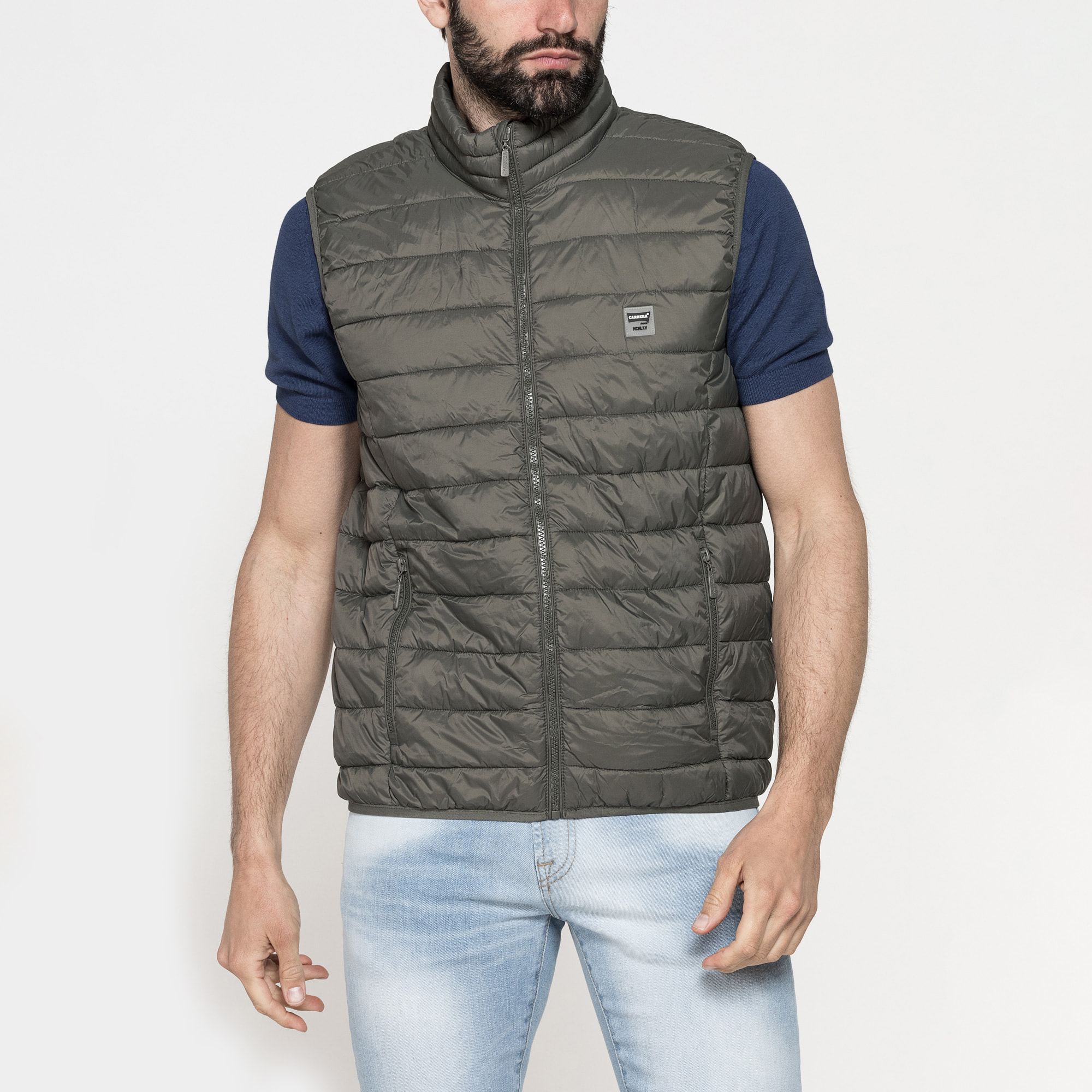 GILET ANTIVENTO ULTRALIGHT SMANICATO DA UOMO