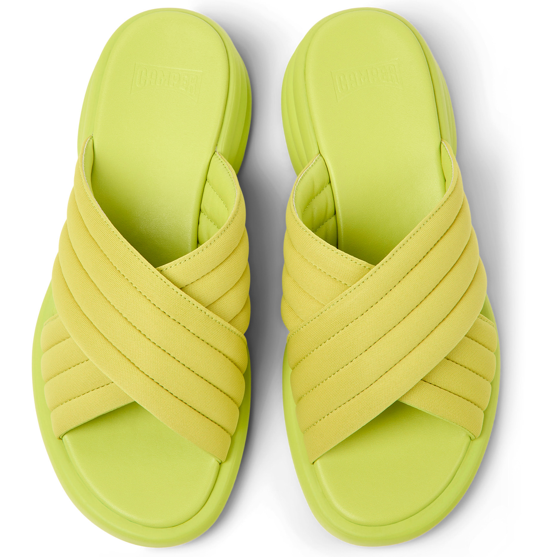 Sandali - CAMPER Spiro - Verde - Tessile tecnico (Poliestere riciclato)