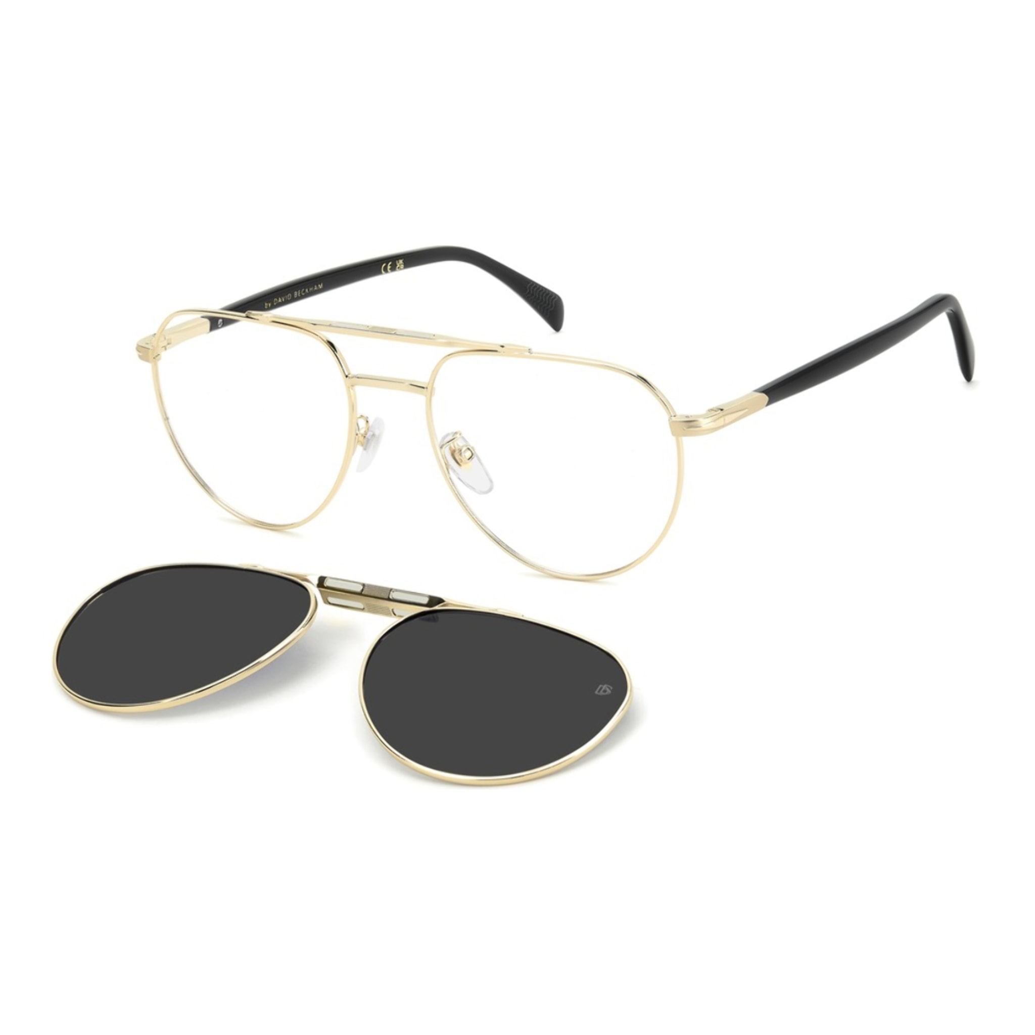 Gafas de Vista David Beckham DB 1238/C RHL Polarizadas de Metal Hombre 55 mm