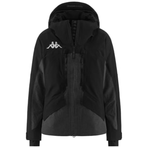 Kappa - Giubbotti Donna Nero - 6CENTO 604FW