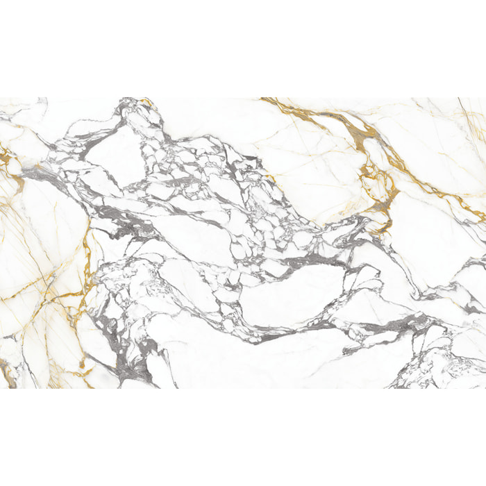 Crédence adhésive - MARBRE BLANC - 60x100cm