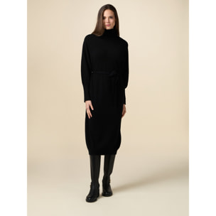 Oltre - Pure wool dress - Negro