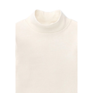 T-shirt Basic Ecru Per Bambina