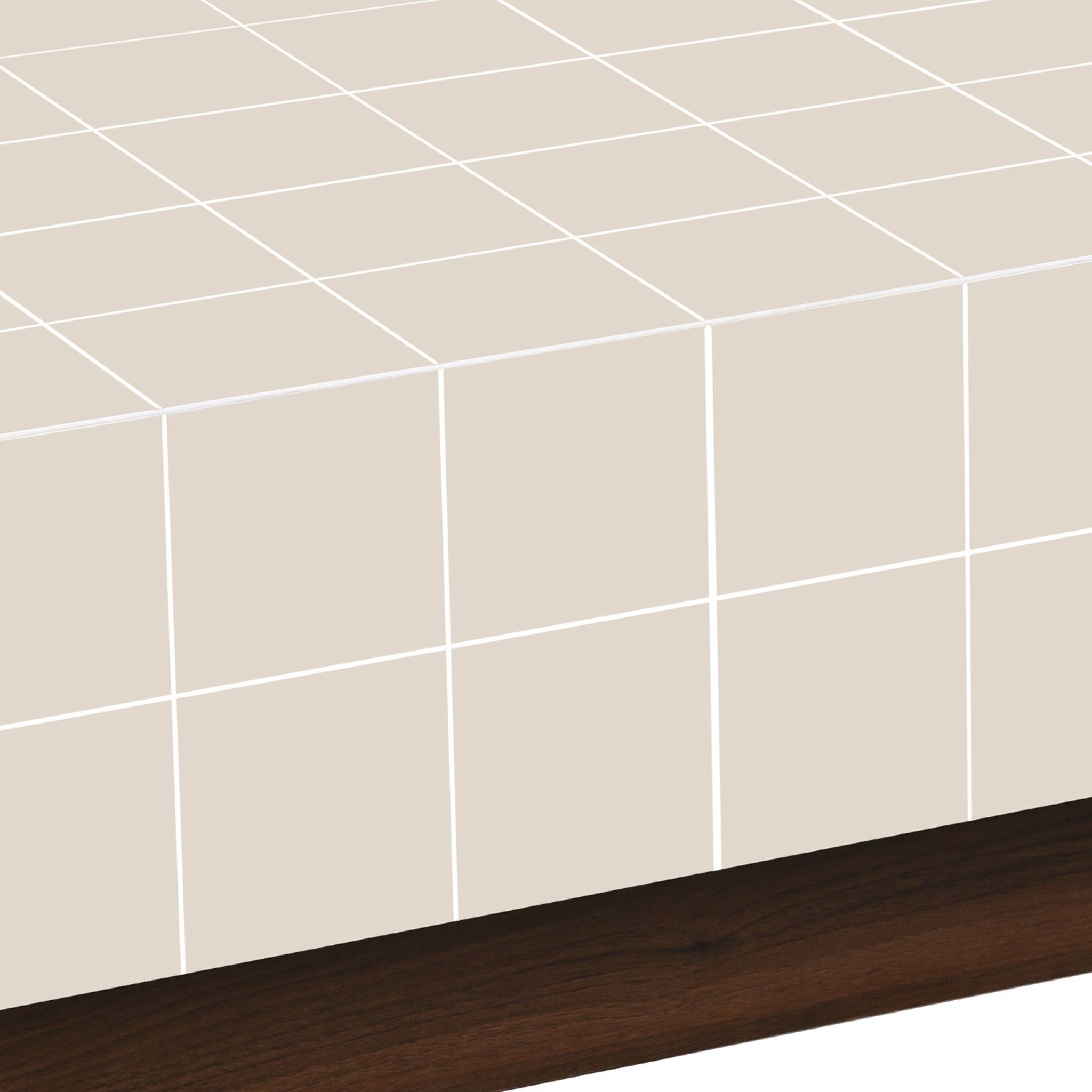 Table basse imitation céramique mat à carreaux GRID