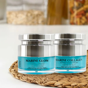 Crema Concentrada Marine Glow + Vitamina C 
 Crema de Noche de Colágeno Marino
