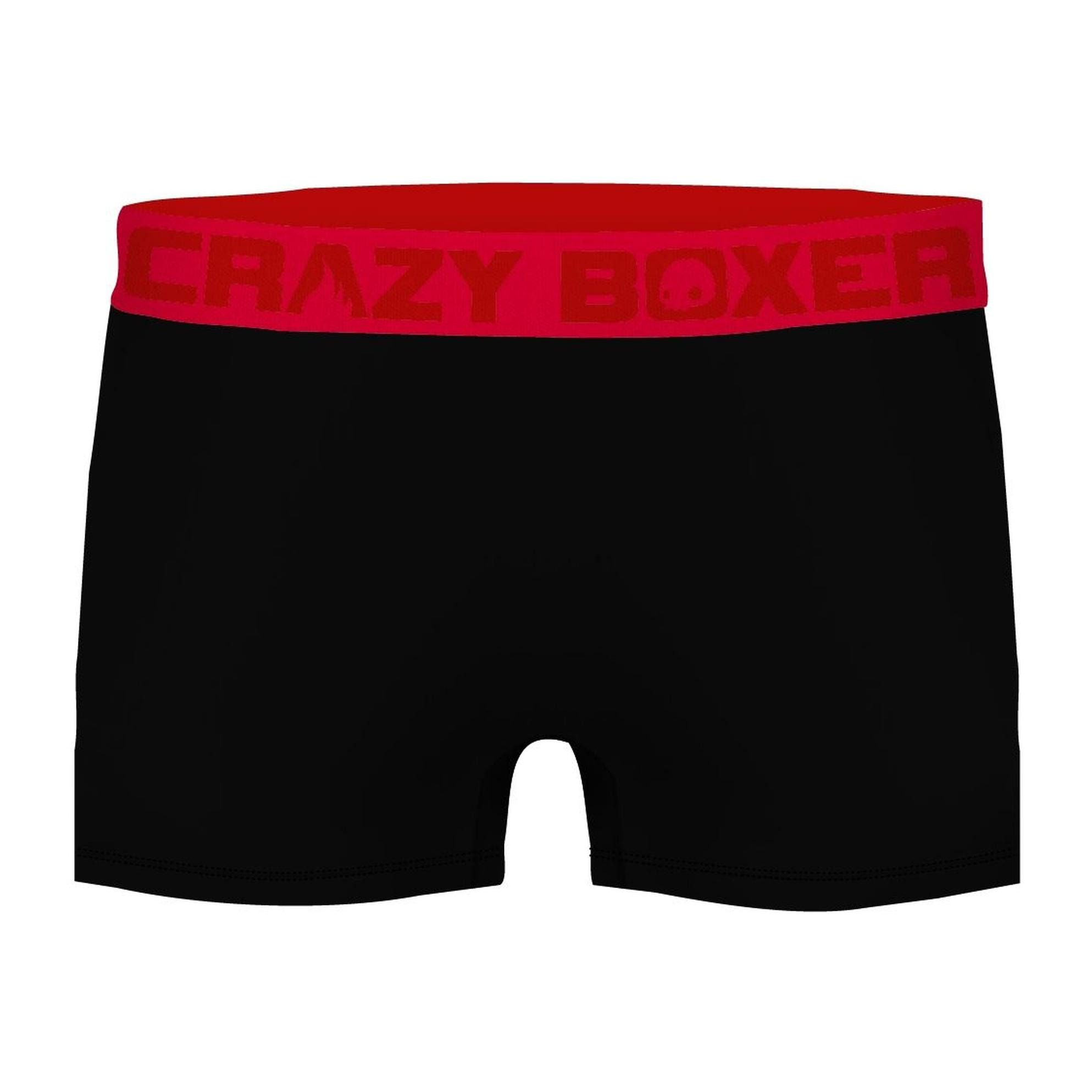 Set de 2 Boxers Crazy Boxer para hombre en algodón